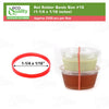 #10 Red Rubber Bands 3700pc Per Box (1-1/4
