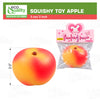 Apple Fruit Squishy Toy for Party Favors, Giveaways & Gift Bags