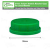 38MM Ratchet Caps and Lids for Plastic Juice Bottles For HDPE and Clear Plastic Juice Bottles, Smoothie Bottles, Fresh Squeezed Juice Container (Blue, Green, Orange, White)