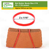 #14 Red Rubber Bands 2250pc Per Box (2