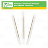 Mint Wooden Toothpicks Individually Wrapped - Easy to use Dispenser - Great for Parties, Catering, Dinner, Lunch, Restaurants, Offices, Fruit Cocktails, Dessert, Barbecue and Teeth Cleaning