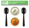 Disposable Plastic Heavy Weight Spoons Unwrapped