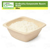 32oz Eco Friendly Disposable Square Bowls Compostable Container with Dome Lids