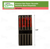 Premium Reusable Stainless Steel Chopsticks Great for Dinner, Kitchen, Ramen, Dishwasher Safe 8.8