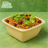 42oz Eco Friendly Disposable Square Bowls Compostable Container