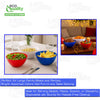 100oz Assorted Color Pixel Bowl | Red, White & Blue Serving Bowl