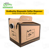 96oz Portable Box of Joe Disposable Coffee Dispenser for Insulated Hot Cold Drinks To Go