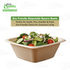 Eco Friendly Disposable Square Bowls Compostable Container