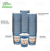 Anthora Greek Style Paper Hot Cold Cups (8oz, 10oz, 12oz, 16oz, 20oz)