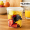 32oz Deli Container with Lid - Durable Disposable Food Storage
