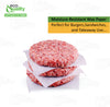 Burger Patty Liner Paper 5.5 x 5.5 Inches - Square Patty Papers, Baking Parchment Hamburger Patty Papers, Cookies and more!