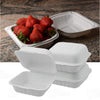 Eco Friendly Clamshell Take Out Food Container Mineral Clamshell
