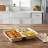 36oz 3 Compartment Compostable Food Storage Container