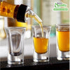 1 oz. Clear Tall Shot Whiskey Glasses