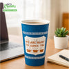 New York Greek Style Insulated Paper Hot Cold Cups