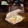 Compostable Clamshell Take Out Food Container 6x9x3