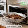 Disposable Aluminum Foil Oval Turkey Roaster Deep Pan
