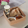 Kraft Paperboard 4 Corner Pop Up Food Tray