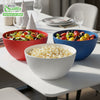 100oz Assorted Color Pixel Bowl | Red, White & Blue Serving Bowl