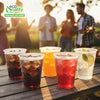 Translucent Plastic Cups - Disposable Cold Drink, Soda Cups, Party Cups, Drinking Cups for Home, Office, Events, Weddings, Parties (3oz, 7oz, 9oz)