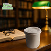 4oz White Disposable Paper Coffee Espresso Cups with White Lids