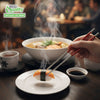 Premium Reusable Stainless Steel Chopsticks Great for Dinner, Kitchen, Ramen, Dishwasher Safe 8.8
