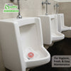 Heavy Duty Urinal Screen and Deodorizer with Non-para Block - Universal Fit - Urinal Scent Cakes with Cherry Fragrance - Great for Hotels, Restaurants, Schools, Offices and Janitorial Supplies