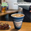 New York Greek Style Insulated Paper Hot Cold Cups