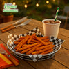 Checkerboard food basket liner sheets grease resistant 12x12 inches