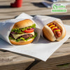 Dry Waxed Deli Paper Sheets Grease Resistant Wrapping 12x15 Inches