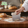 Dough Scraper Stainless Steel with Polypropylene Handle 6