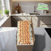 Corrugated Carboard Export Egg Boxes with Handles ECT32 Fits 30 Dozen Eggs