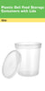 32oz Deli Container with Lid - Durable Disposable Food Storage