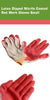 Work Gloves, Latex Dipped Nitrile Coated Gloves (Small, Medium, Large)