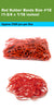 #12 Red Rubber Bands 2500pc Per Box (1-3/4