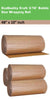 Kraft bubble roll non perforated wrap for shipping 48x250 inches