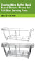 Chafing Wire Buffet Rack - Stand Chrome Frame for Full Size Serving Pans, Full Size Chafing Dish Stand, Food Warmer for Catering, Events, Weddings, Parties, Birthdays