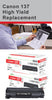 Replacement Canon 137 Toner Cartridge High Yield Black Compatible