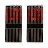 Premium Reusable Stainless Steel Chopsticks Great for Dinner, Kitchen, Ramen, Dishwasher Safe 8.8