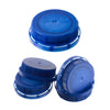 38MM Ratchet Caps and Lids for Plastic Juice Bottles For HDPE and Clear Plastic Juice Bottles, Smoothie Bottles, Fresh Squeezed Juice Container (Blue, Green, Orange, White)