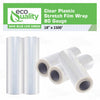 clear plastic stretch film wrap 18