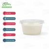 Clear Leak Proof Plastic Condiment Souffle Containers with Lids, Disposable - Perfect for Sauces, Samples, Slime, Jello Shots, Food Storage (1oz, 2oz, 3.25oz, 4oz, 5oz)
