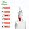Liquor Measured Bottle Pourers - Collared Automatic Measured Bottle Pourer (0.5oz, 0.75oz, 1oz)