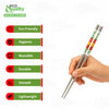 Premium Reusable Stainless Steel Chopsticks Great for Dinner, Kitchen, Ramen, Dishwasher Safe 8.8