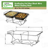 Wire Chafing Rack - Black and Gold Buffet & Catering Stand