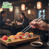 Premium Reusable Stainless Steel Chopsticks Great for Dinner, Kitchen, Ramen, Dishwasher Safe 8.8