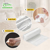 Durable plastic clear mattress bag for queen and king sizes, ideal for moving