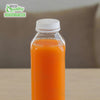 38MM Ratchet Caps and Lids for Plastic Juice Bottles For HDPE and Clear Plastic Juice Bottles, Smoothie Bottles, Fresh Squeezed Juice Container (Blue, Green, Orange, White)