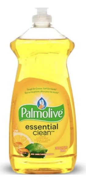 Palmolive Lemon Dish Liquid, 828ml – powerful grease-cutting formula with a fresh lemon scent for sparkling clean dishes.