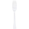 Forks Bag available in clear, silver, pearl, gold, and Sahara. Elegant and durable design, perfect for weddings, events, and catering. Reusable or disposable for hassle-free cleanup.